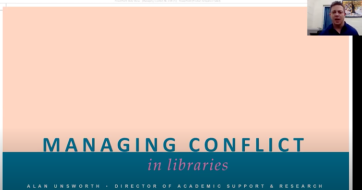 Managing Conflict Webinar Recording